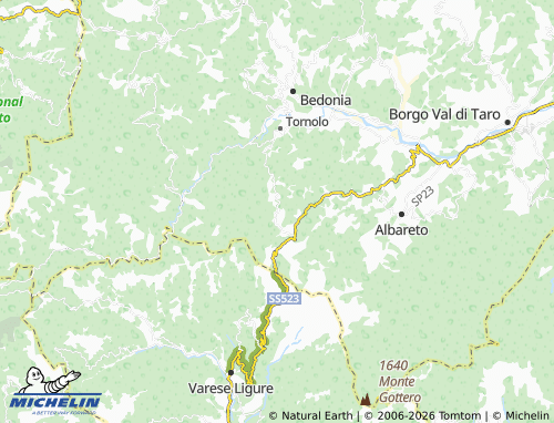 Mappa MICHELIN Tarsogno - ViaMichelin