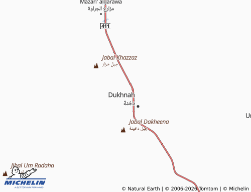 MICHELIN-Landkarte al-Rabwah - ViaMichelin