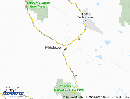 Mappa MICHELIN Middletown - ViaMichelin