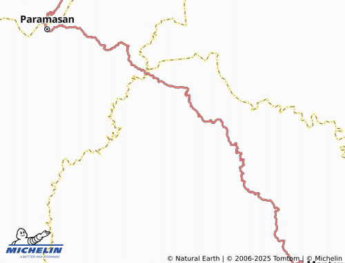 MICHELIN Emil Baru map - ViaMichelin