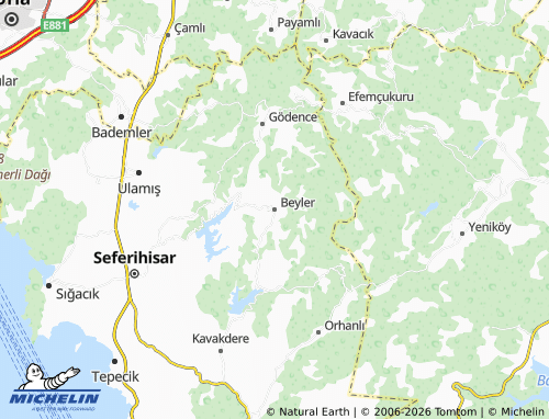 MICHELIN Beyler map - ViaMichelin