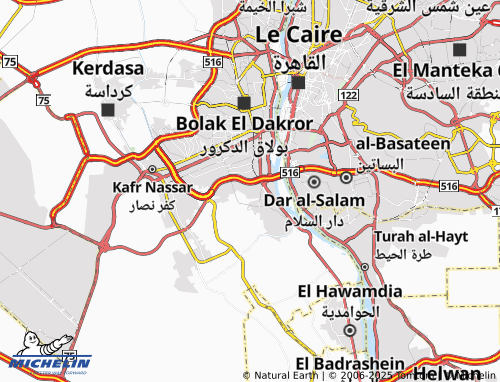 Kaart MICHELIN al-Muneeb - ViaMichelin