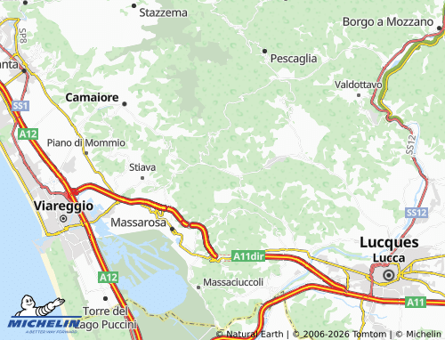 Kaart MICHELIN Valpromaro - ViaMichelin