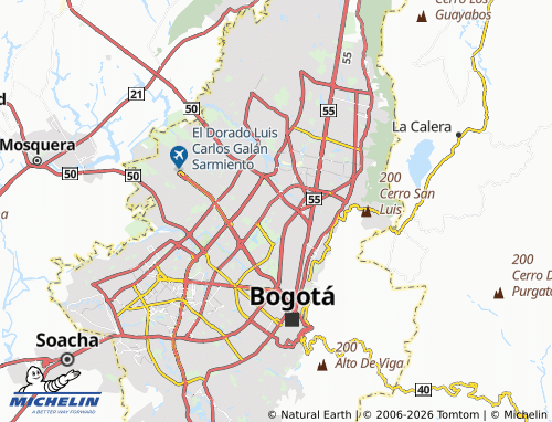 Carte MICHELIN San Fernando Occidental - ViaMichelin