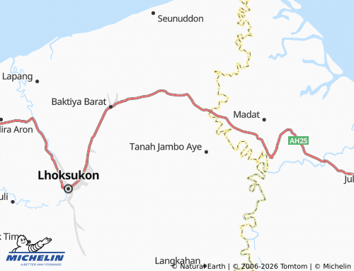 Mapa MICHELIN Matang Arongan - ViaMichelin