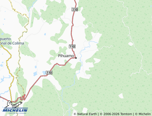 Mapa MICHELIN Pihuamo - ViaMichelin