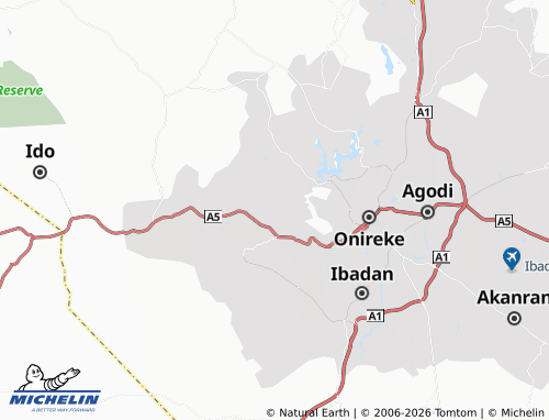 Mappa MICHELIN Idi-Isin - ViaMichelin