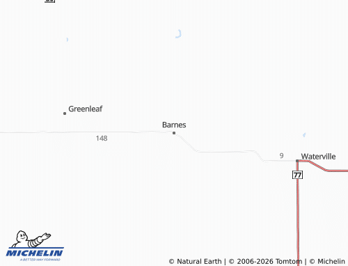 Mappa MICHELIN Barnes - ViaMichelin