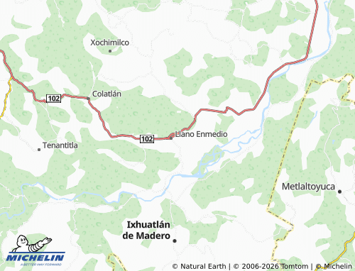 Mapa MICHELIN La Esperanza - ViaMichelin