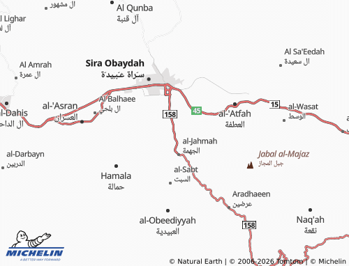 MICHELIN-Landkarte al-Masyad - ViaMichelin