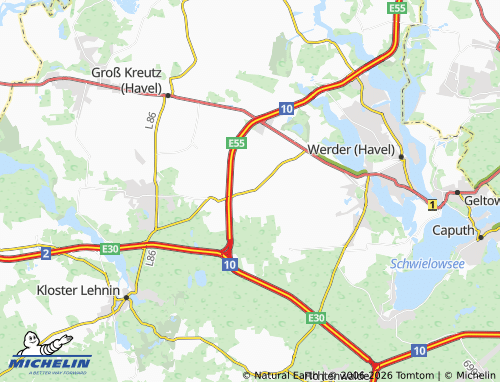 Mappa MICHELIN Plötzin - ViaMichelin
