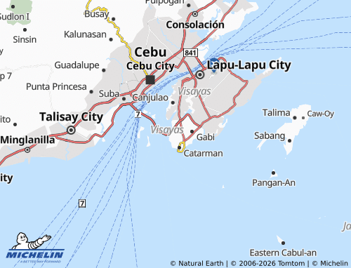MICHELIN Bangbang map - ViaMichelin