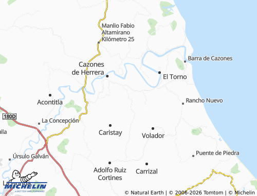 Mapa MICHELIN Limón Chiquito - ViaMichelin