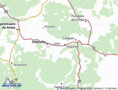 Mappa MICHELIN Santo Tomás - ViaMichelin