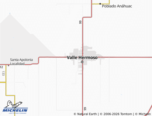 Mapa MICHELIN Flores Magón - ViaMichelin