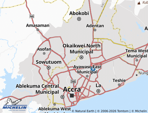 Mappa MICHELIN Kiseiman - ViaMichelin