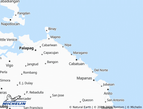 MICHELIN Maragano map - ViaMichelin