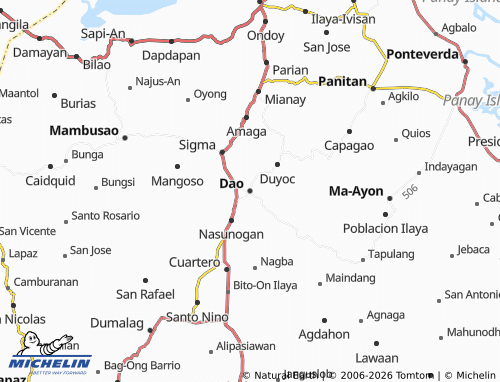 MICHELIN Dao map - ViaMichelin