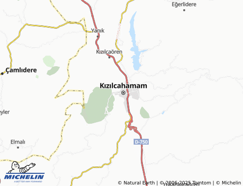 MICHELIN Yenice map - ViaMichelin
