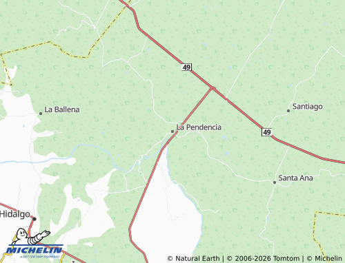 Mapa MICHELIN La Pendencia - ViaMichelin