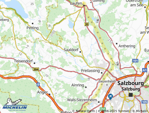 Mapa MICHELIN Neusillersdorf - ViaMichelin