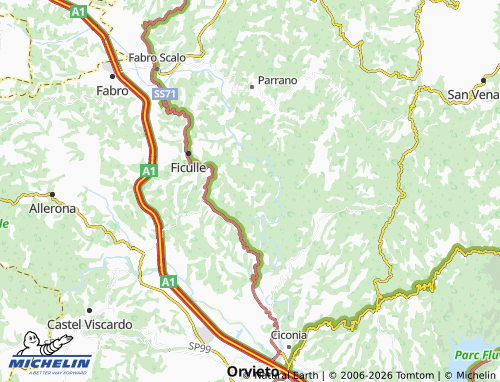 Mappa MICHELIN Poggi - ViaMichelin