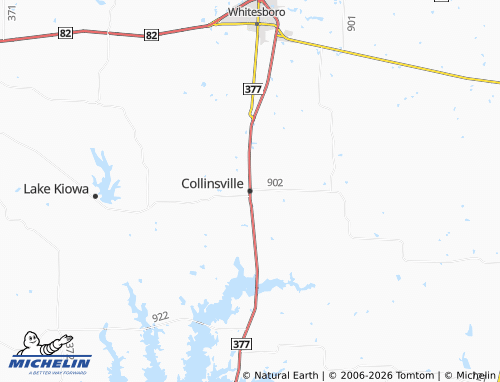 Mappa MICHELIN Collinsville - ViaMichelin