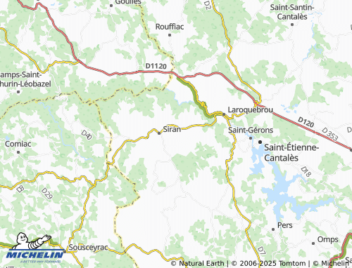 MICHELIN-Landkarte Montagut - ViaMichelin
