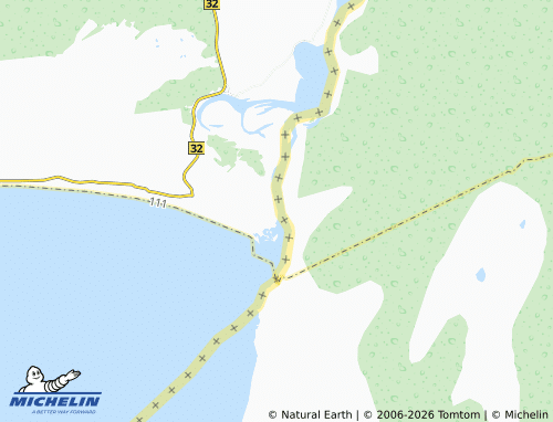 MICHELIN Vasknarva map - ViaMichelin