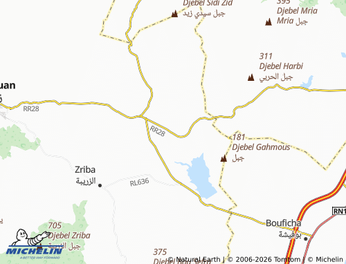 Mapa MICHELIN Ayn al-Saboun - ViaMichelin