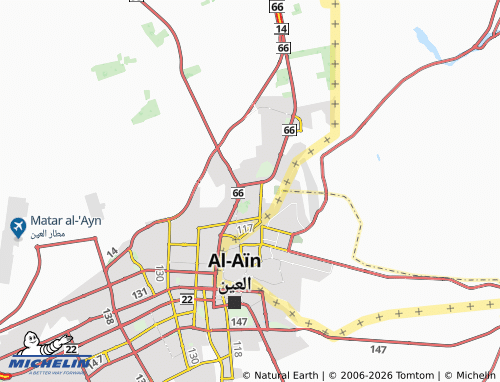 MICHELIN Al Misbah map - ViaMichelin