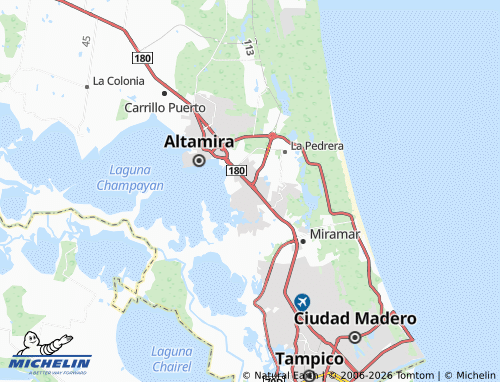 Mappa MICHELIN Monte Alto 3 - ViaMichelin