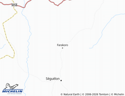 MICHELIN-Landkarte Farakoro - ViaMichelin