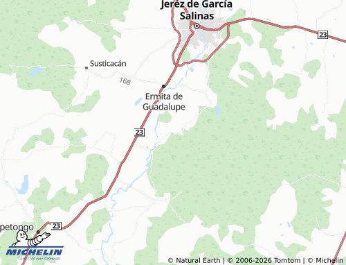 Mapa MICHELIN El Tambor - ViaMichelin