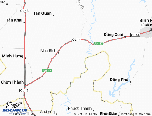 Mappa MICHELIN Minh Thắng - ViaMichelin
