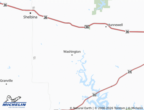 Mappa MICHELIN Washington - ViaMichelin