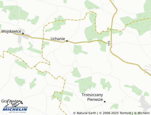 MICHELIN Staszic map - ViaMichelin
