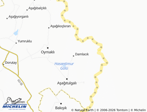 Mappa MICHELIN Damlacık - ViaMichelin