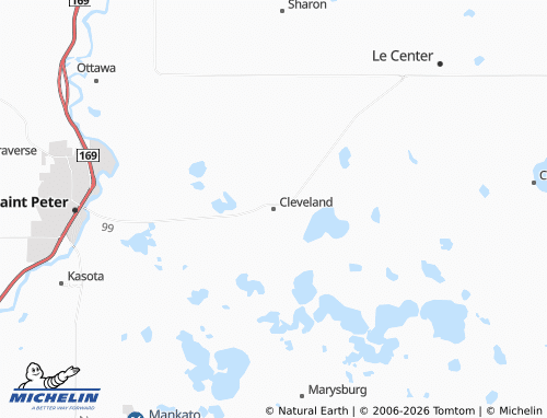 Carte MICHELIN Cleveland - ViaMichelin
