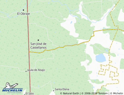 Mappa MICHELIN La Estrella - ViaMichelin