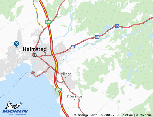 Mappa MICHELIN Röinge - ViaMichelin