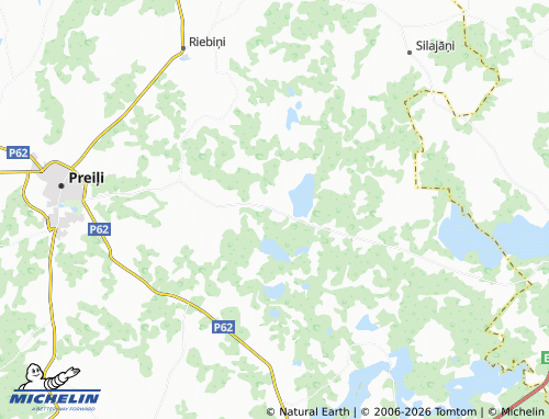Mapa MICHELIN Gaiļmuiža - ViaMichelin