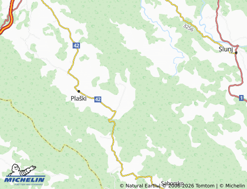 Mappa MICHELIN jezero I dio - ViaMichelin