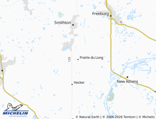 Kaart MICHELIN Prairie du Long - ViaMichelin