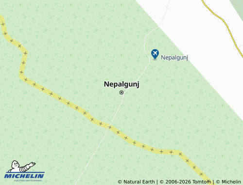 MICHELIN-Landkarte Nepalgunj - ViaMichelin