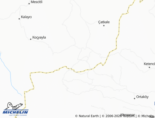 MICHELIN Çağlar map - ViaMichelin