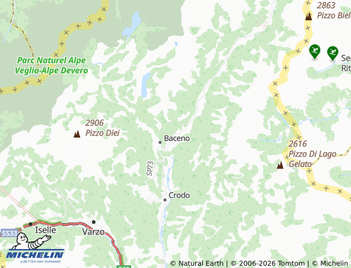 MICHELIN Premia map - ViaMichelin