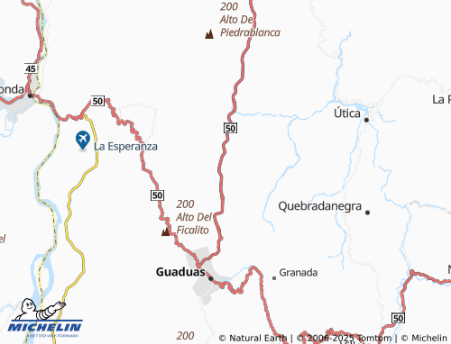 MICHELIN Peladero y Versalles map - ViaMichelin