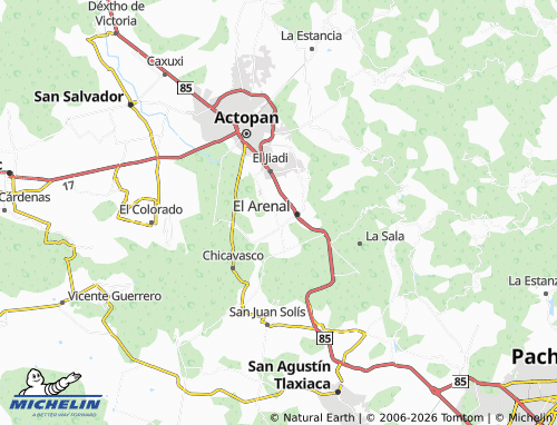 MICHELIN La Colorada map - ViaMichelin