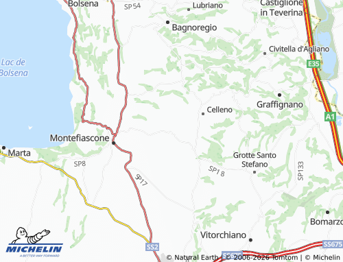 MICHELIN Fastello map - ViaMichelin